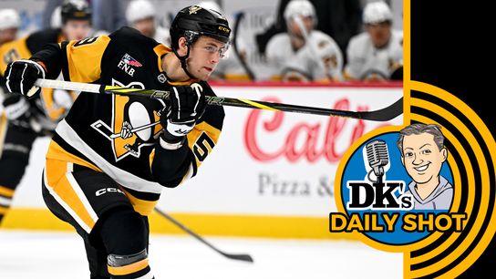 DK's Daily Shot of Penguins: Chinakhov's ceiling taken in Raleigh, N.C. (Podcasts)